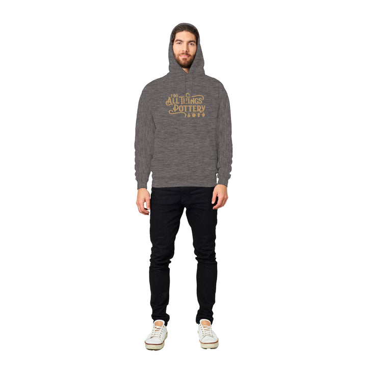 I Do All Things Pottery, Premium Unisex Pullover Hoodie