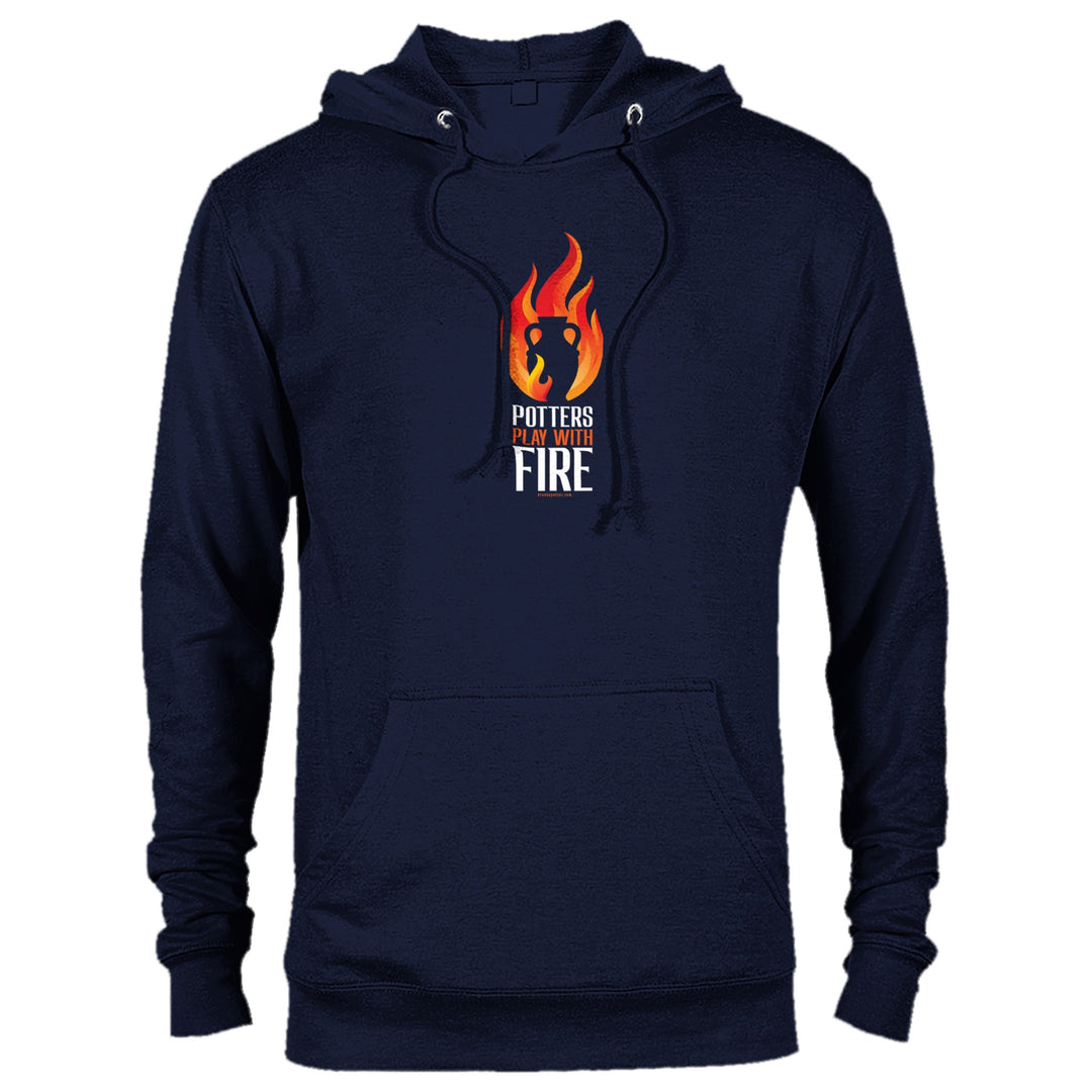 Potters Play With Fire, Premium Unisex Pullover Hoodie