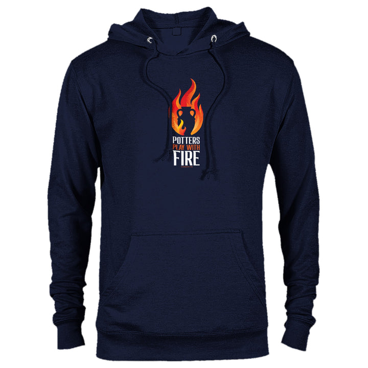 Potters Play With Fire, Premium Unisex Pullover Hoodie