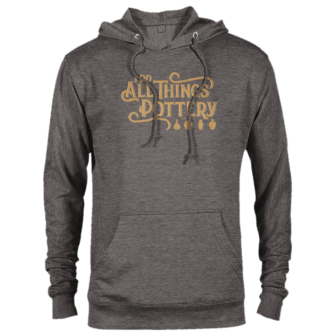I Do All Things Pottery, Premium Unisex Pullover Hoodie