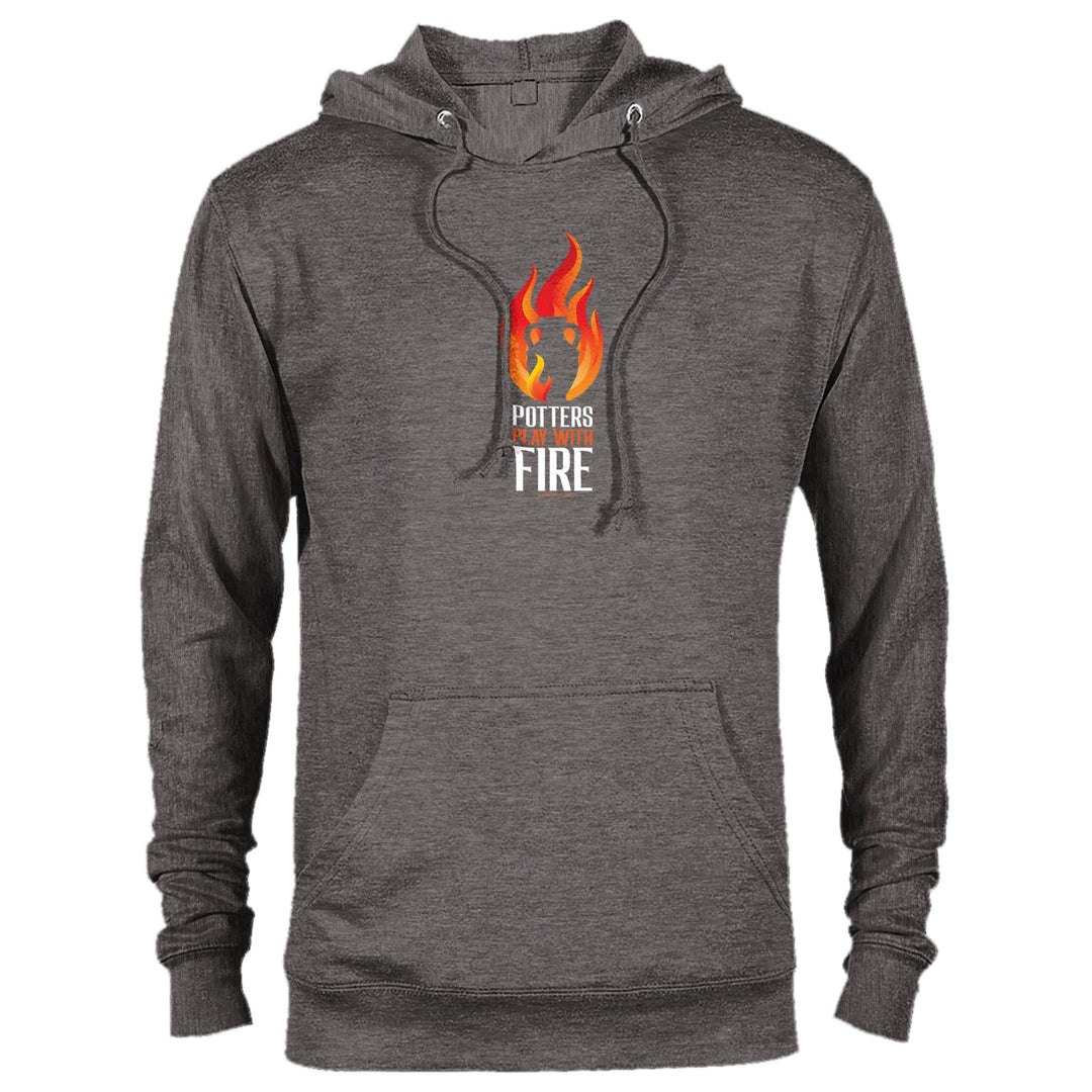 Potters Play With Fire, Premium Unisex Pullover Hoodie